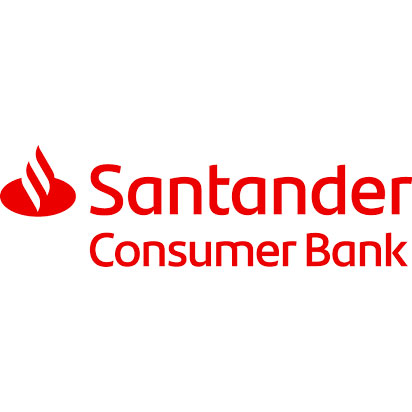 The Santander logo.